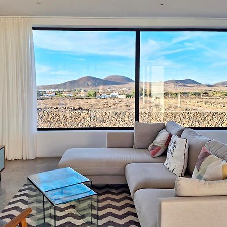 Villa Tabaiba En Lajares Con Piscina Exteriör bild