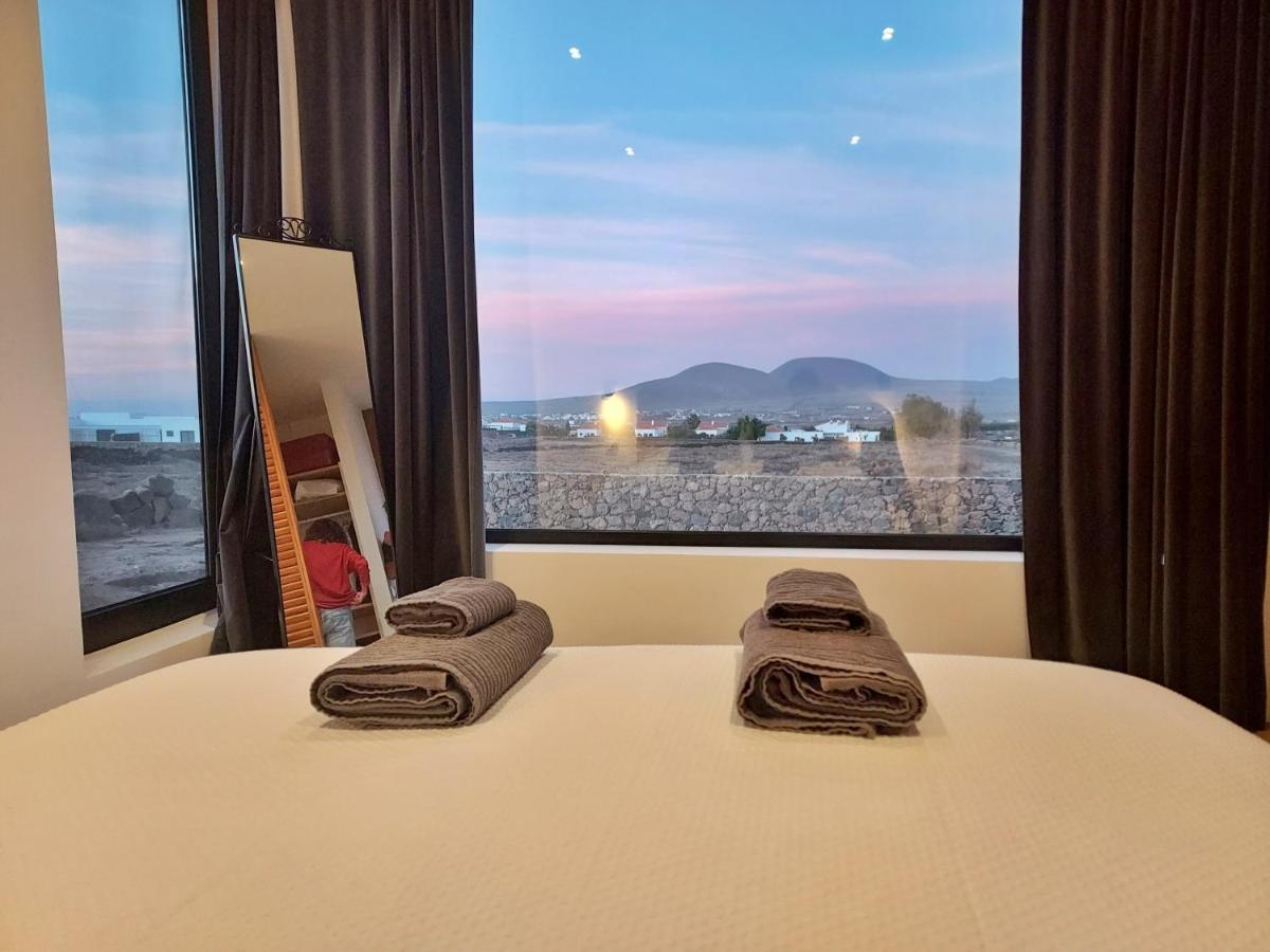 Villa Tabaiba En Lajares Con Piscina Exteriör bild