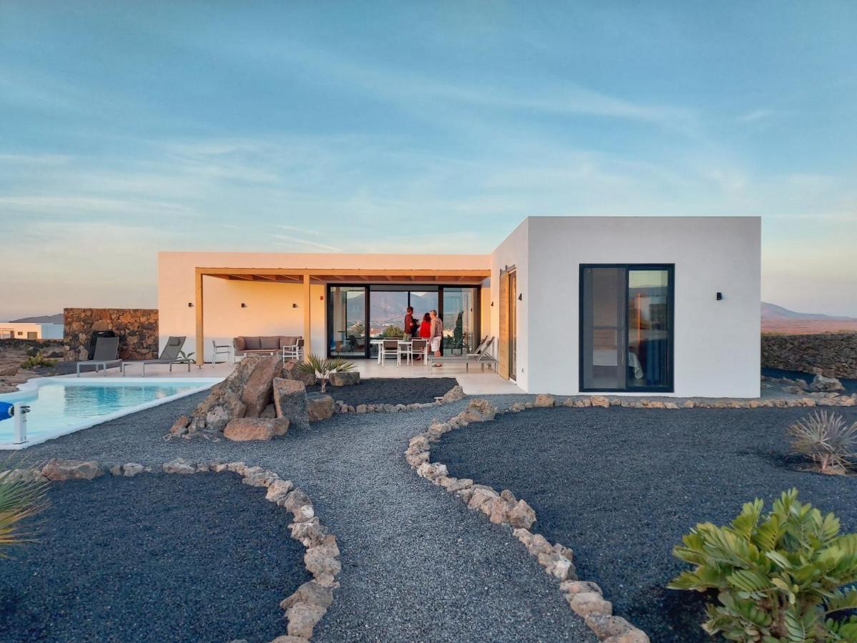 Villa Tabaiba En Lajares Con Piscina Exteriör bild
