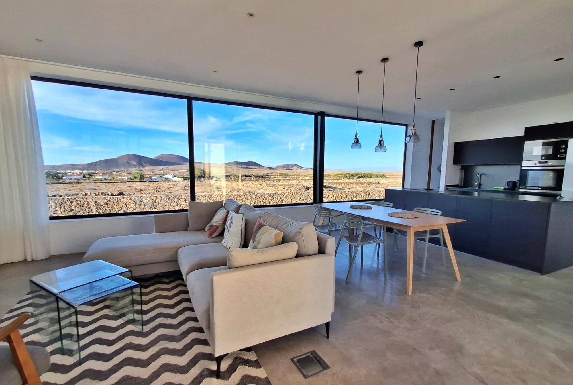 Villa Tabaiba En Lajares Con Piscina Exteriör bild