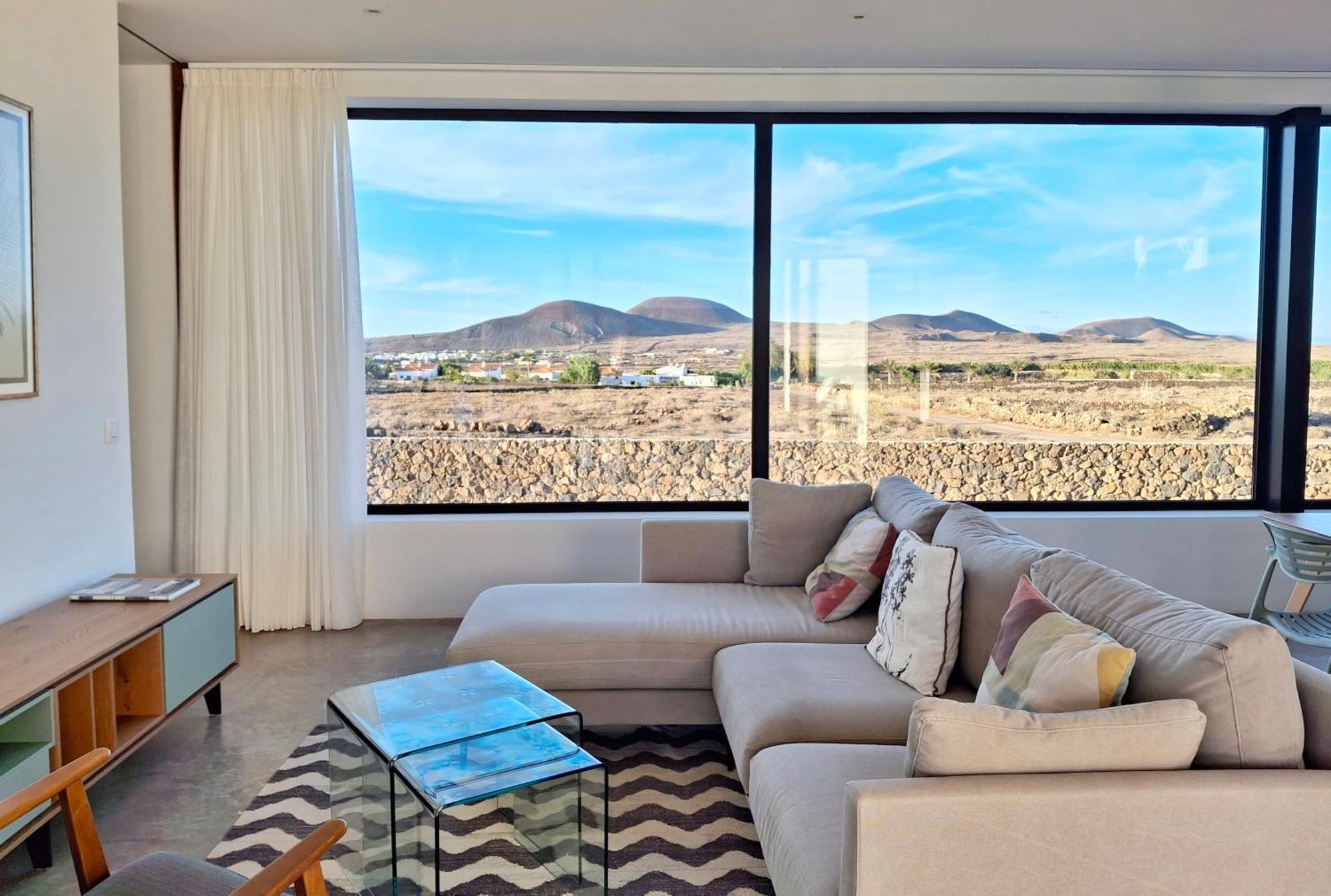 Villa Tabaiba En Lajares Con Piscina Exteriör bild